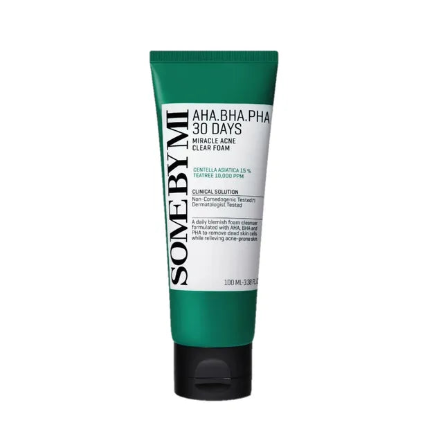 Some By Mi AHA BHA PHA 30 Days Miracle Acne Clear Foam 100ml